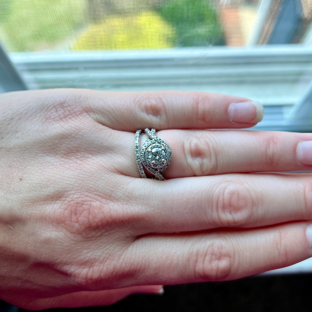 Diamond Engagement Ring Set